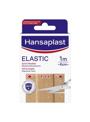 Hansaplast Elastic Pflaster 6cmx1m - 1 Stk.