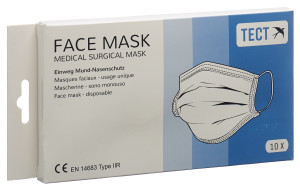 Tect Mundschutzmaske Typ IIR - 10 Stk.