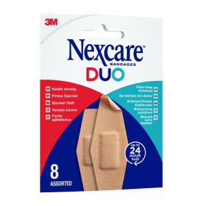 Nexcare DUO Pflaster, assortiert N17-8-2 - 8 Stk.