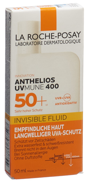 La Roche Posay Anthelios Invisible Fluid UVMune 400 LSF 50+ - 50ml