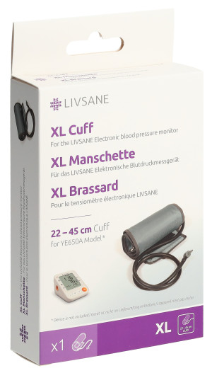 Livsane Manschette XL 22-45cm zu Blutdruckmessgerät - 1 Stk.