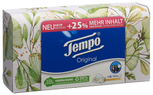 Tempo Original Taschentücher Box - 100 Stk.