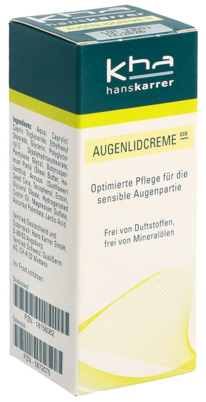 Hans Karrer Augenlidcreme Eco - 15ml