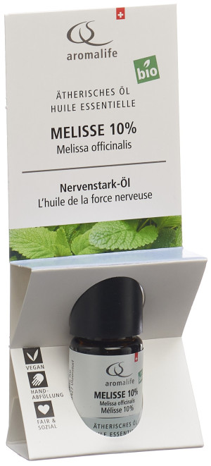 Aromalife TOP Melisse ätherisches Öl 10% BIO - 5ml