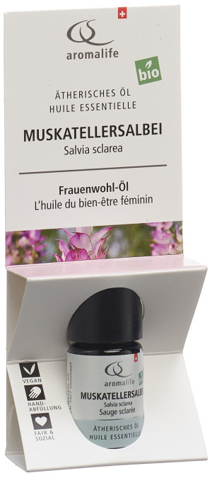 Aromalife TOP Muskatellersalbei ätherisches Öl Bio - 5 ml