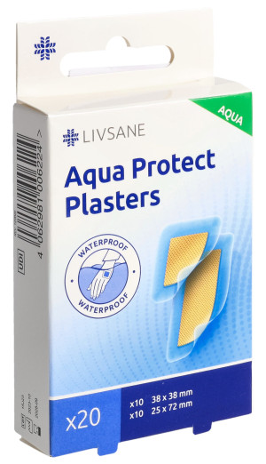 Livsane Aqua Protect Pflaster - 20 Stk.