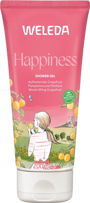 Weleda Happiness Shower Gel Grapefruit - 200ml