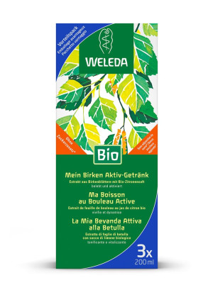 Weleda Mein Birken Aktiv-Getränk 200ml - 3 Stk.
