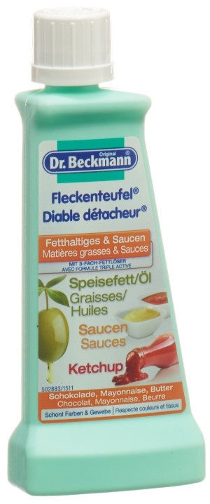 Dr. Beckmann Fleckenteufel Fetthaltiges und Saucen - 50ml