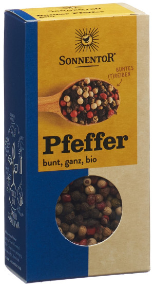 Sonnentor Pfeffer bunt ganz - 50g