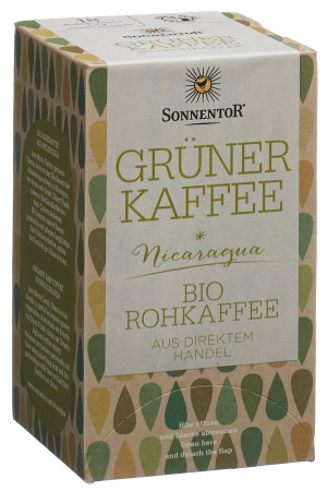 Sonnentor Grüner Kaffee - 18 Stk.