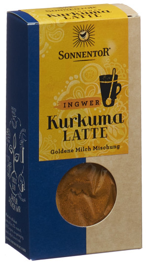 Sonnentor Kurkuma Latte Ingwer Beutel - 60g