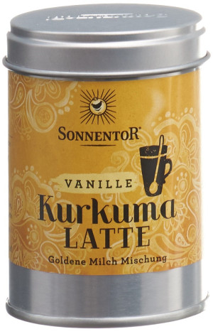 Sonnentor Kurkuma Latte Vanille Dose - 60g