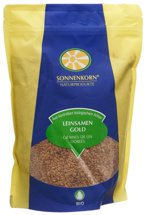 Sonnenkorn Leinsamen Gold Bio Knospe - 500g
