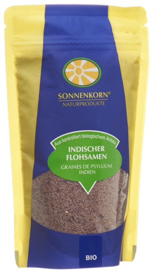 Sonnenkorn Bio Indischer Flohsamen ganz - 220g