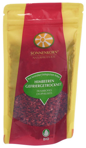 Sonnenkorn Himbeeren gefriergetrocknet Bio Knospe - 40g