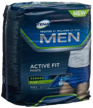 Tena Men Active Fit Plus Pants L/XL - 10 Stk.