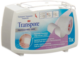 3M Transpore Heftpflaster - 5m x 25mm