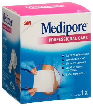 3M Medipore Professional Care Elastisches Klebevlies 10cmx10m - 1 Stk.