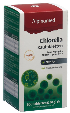 Alpinamed Chlorella Kautabletten - 600 Stk.