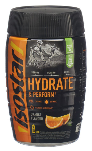 Isostar Hydrate + Perform Orange Dose - 400g