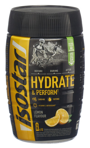 Isostar Hydrate + Perform Zitrone Dose - 400g