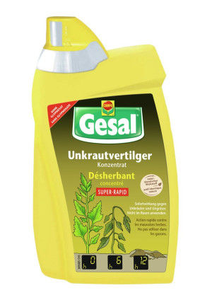 Gesal Unkrautvertilger SUPER-RAPID Konzentrat - 500ml