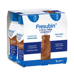 Fresubin 2 kcal Fibre Compact Drink Schokolade - 4 x 125ml