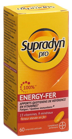 Supradyn pro Energy Eisen - 60 Filmtabletten
