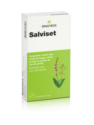 Salviset Mund- und Halspastillen - 24 Stk.