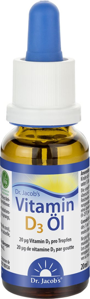 Dr. Jacob's Vitamin D3 Oel 800 IE - 20ml