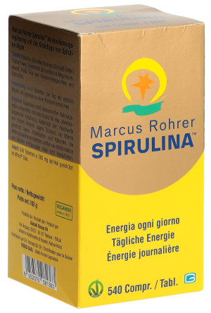 Spirulina Algen by Marcus Rohrer - 540 Tabl.