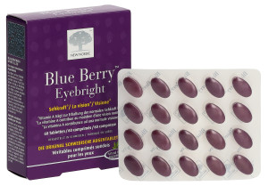 New Nordic Blue Berry Eyebright Augen-Sehkraft-Tabletten - 60 Stk.