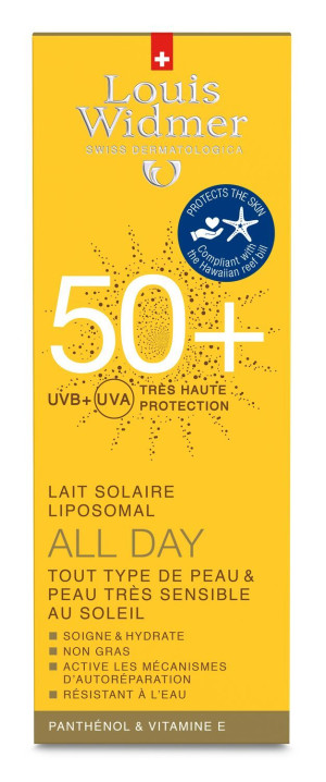 Louis Widmer - ALL DAY 50+ Sonnenschutz parfumiert - 100ml Tube