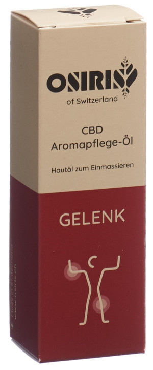 Osiris Hanf CBD Aromapflege-Öl - Gelenkwohl - 30ml