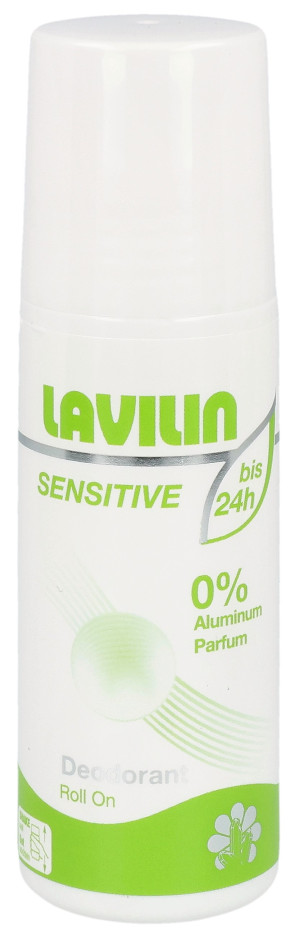 Lavilin Deo Roll-On mit Langzeitwirkung - Sensitiv parfumfrei - 65ml