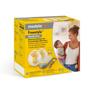 Medela Freestyle Hands free Doppel-Milchpumpe elektrisch - 1 Set