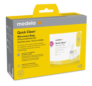 Medela Quick Clean Mikrowellenbeutel - 5 Stk.