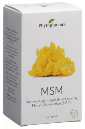 Phytopharma MSM Methylsufonylmethan 1000mg - 90 Kaps.