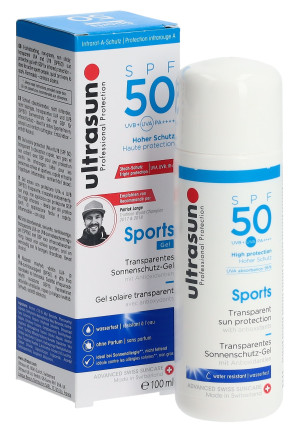 Ultrasun Sports Gel SPF 50 - 100ml