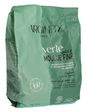 Argiletz Heilerde grün Pulver fein - 1kg