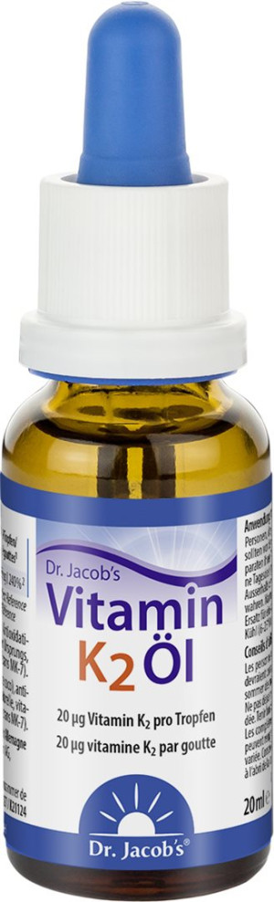 Dr. Jacob's Vitamin K2 MK-7 Oel - 20ml