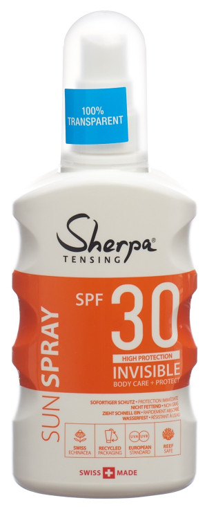 Sherpa Tensing Sonnenspray Invisible SPF 30 - 175ml