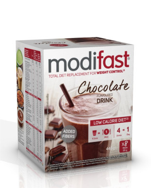 Modifast Drink Schokolade - 8 x 55g