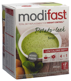 Modifast Suppe Kartoffel / Lauch - 8 x 55g
