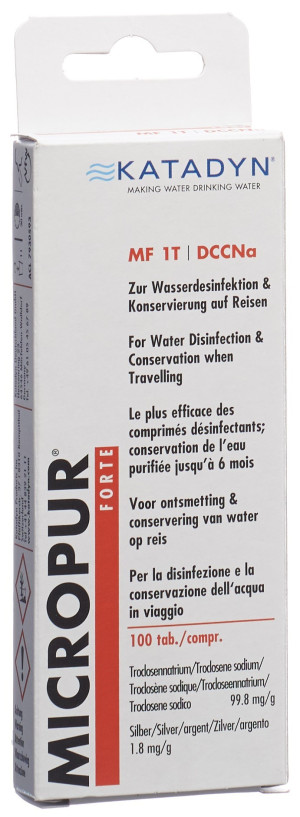 Micropur Forte MF 1T - 100 stk.