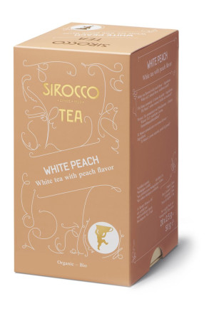 Sirocco White Peach Tee - 20 Stk.