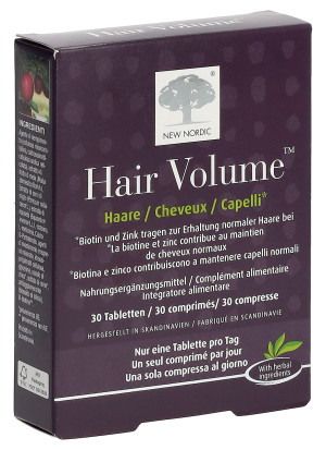 New Nordic Hair Volume - 30 Stk.