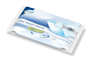 Tena Wet Wash Glove parfümiert - 5 Stk.