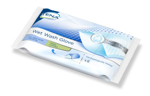 Tena Wet Wash Glove parfümiert - 8 Stk.